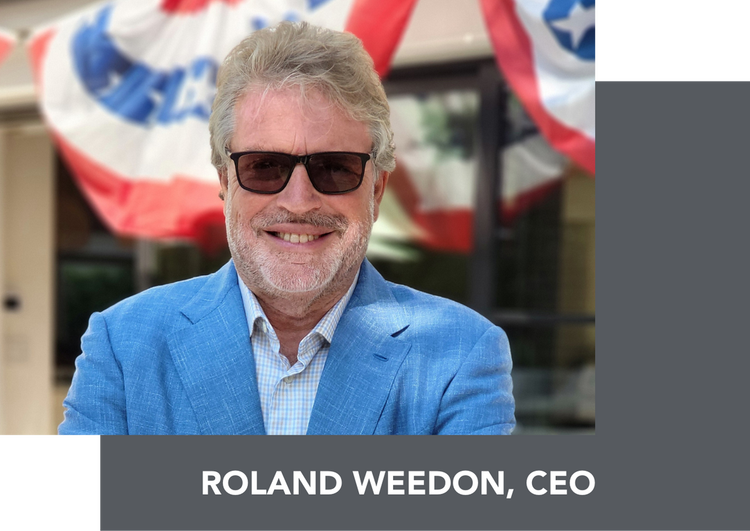 Headshot of our CEO, Roland Weedon
