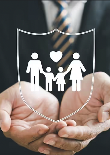 Suburban homes aerial view